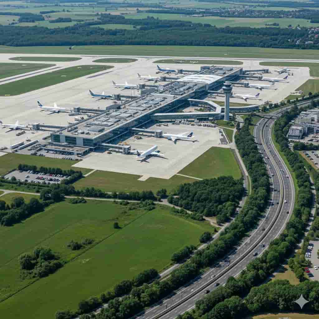 about munich airport taxi